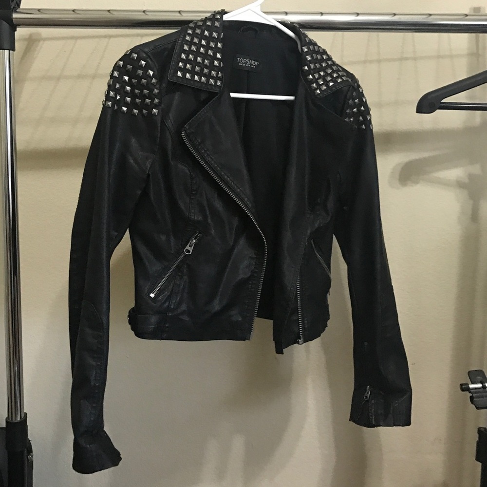 Topshop Leather Jacket